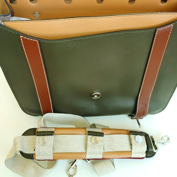 NWT JW ANDERSON Disc Leather Top Handle Satchel - Picture 6 of 16